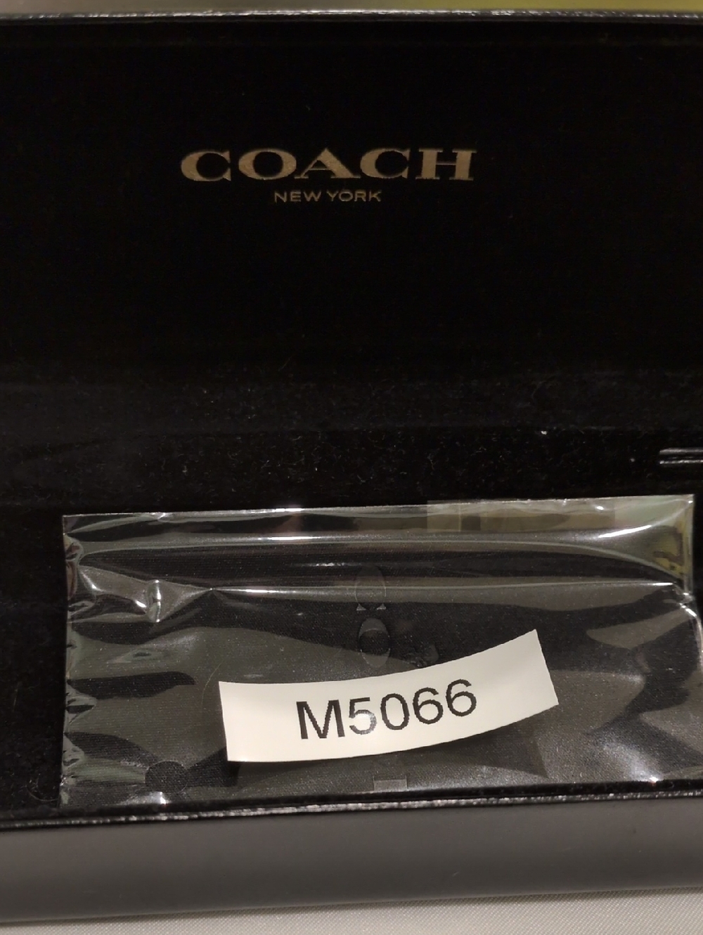 Coach Rose Gold Metal Eyeglasses with Tortoise Temples and Crystal Accents - Picture 16 of 16